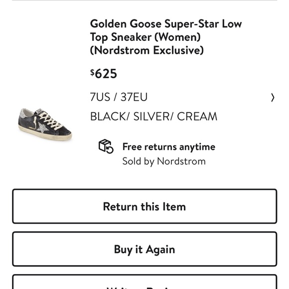 Golden goose black and silver - Picture 5 of 9